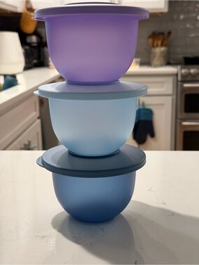 NIP Tupperware Mini Impression Bowls Set